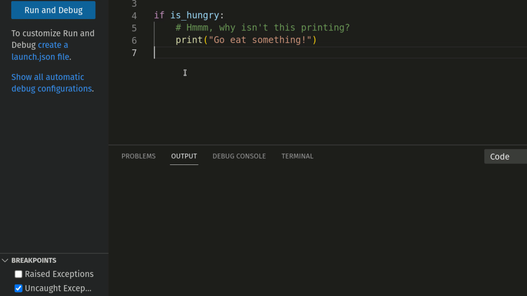 debugger python ide