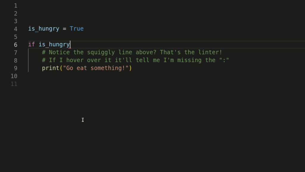 linter python ide