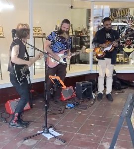 Devin and his band