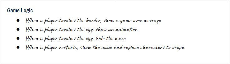 Game logic