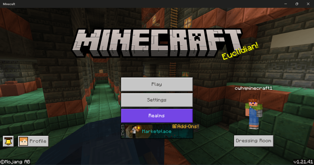 Block minecraft players launch server