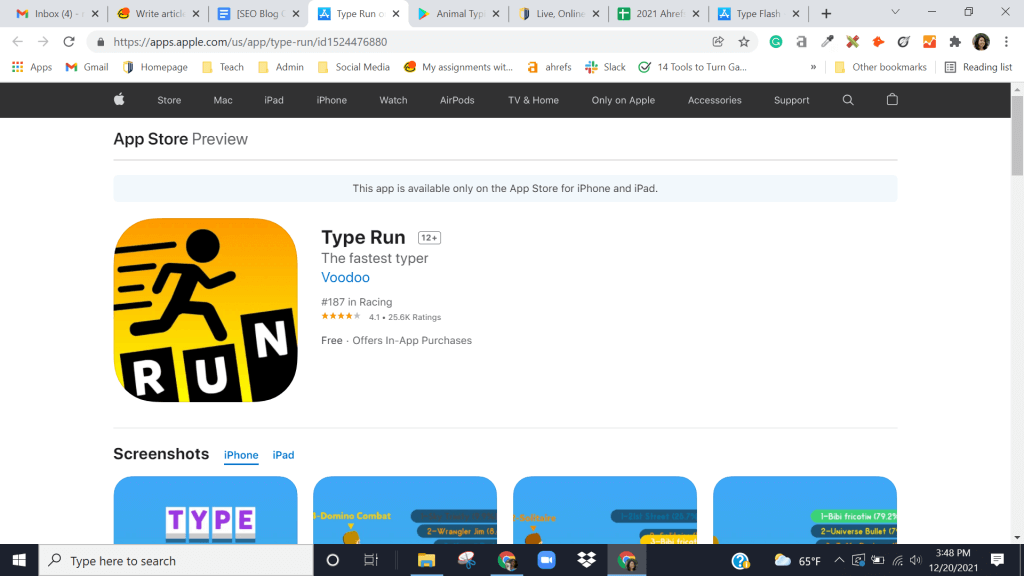 Type Run