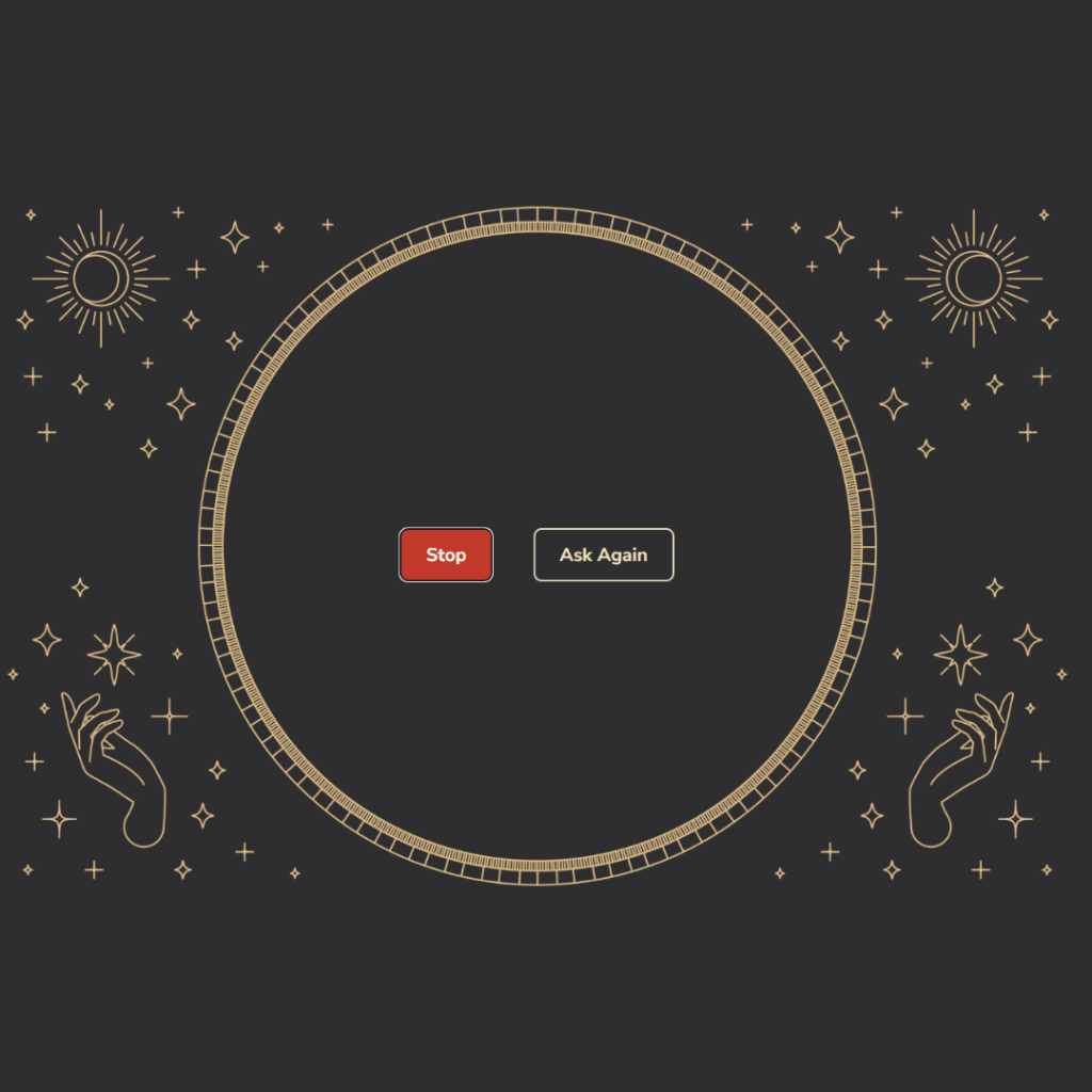 Magic 8 Ball Game